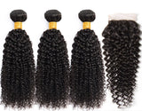 Deep Wave Virgin Human Hair Natural Black