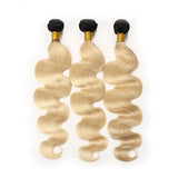 Body Wave Human Hair Bundles #1B/613 Blonde 100g