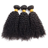 Deep Wave Virgin Human Hair Natural Black