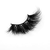 LD Mink Eyelashes 5D-08 with voluminous and fluffy black lashes.