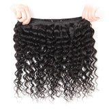 deep wave virgin human hair natural black