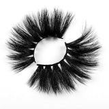 LD (5D-10) Mink Eyelashes in a circular arrangement showcasing fluffy, voluminous lashes.