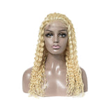 Deep Wave 4x4 Transparent Closure Lace Wig