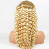 Deep Wave 4x4 Transparent Closure Lace Wig