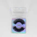 Mink eyelashes in clear packaging with "5D-07" label.