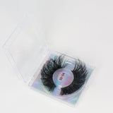 Mink eyelashes 5D-04 in clear case.