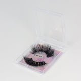 LD Mink Eyelashes 5D-03 in a clear plastic case.