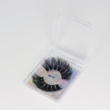 LD (5D-01) Mink Eyelashes in clear box.