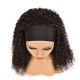 Human hair luscious curls wig with natural bounce and soft shine.