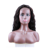 Transparent Closure Lace Wig Natural Black