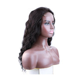 Transparent Closure Lace Wig Natural Black