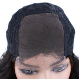 Transparent Closure Lace Wig Natural Black